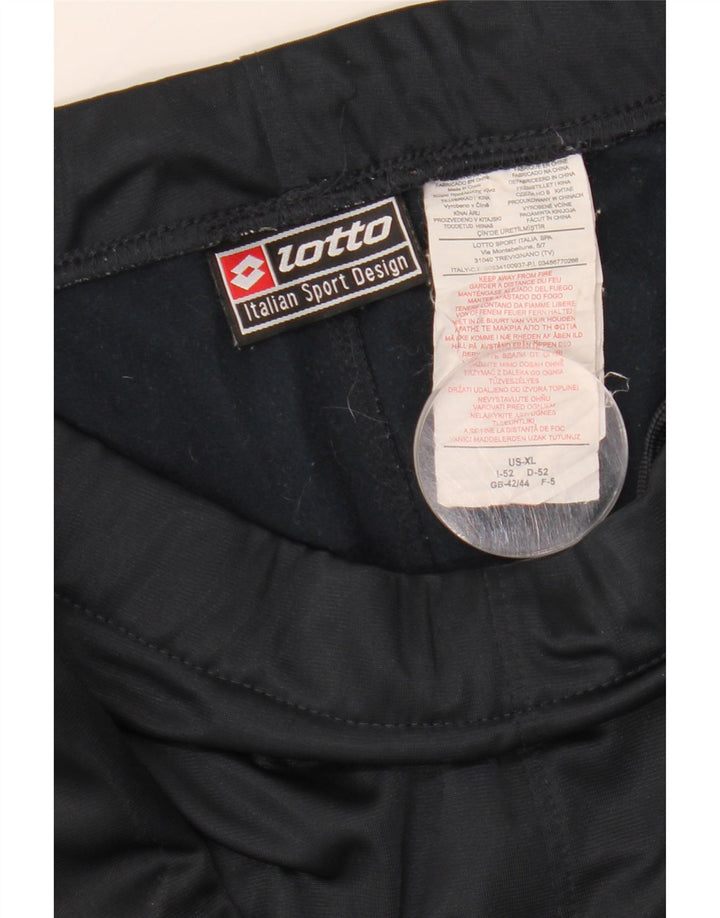 Lotto Mens Tracksuit Trousers IT 52 XL Navy Blue Polyester Sports