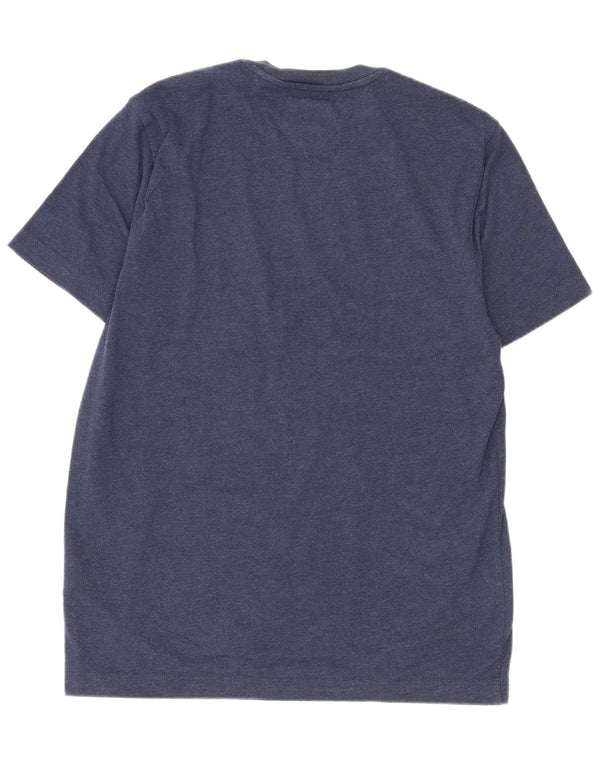 Tommy Hilfiger Mens T-Shirt Top Small Navy Blue Cotton