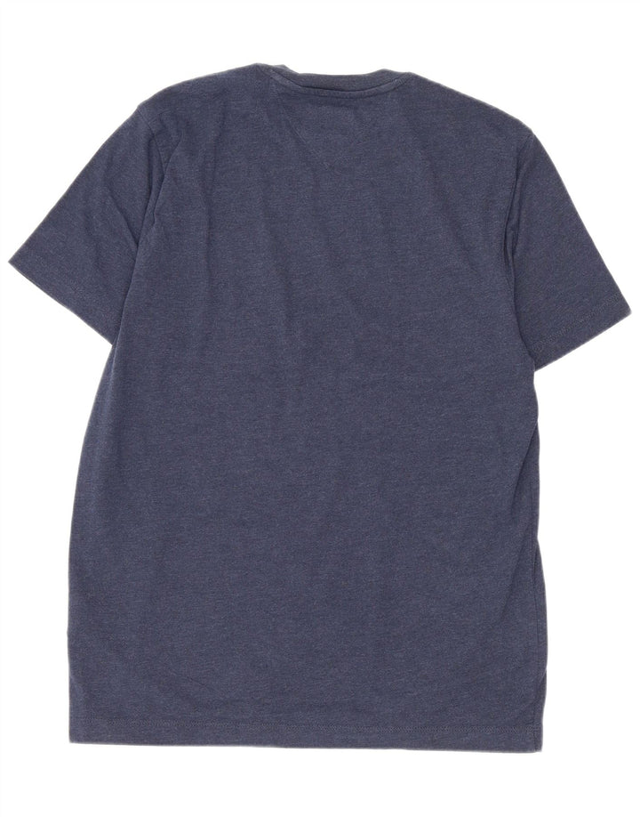 Tommy Hilfiger Mens T-Shirt Top Small Navy Blue Cotton