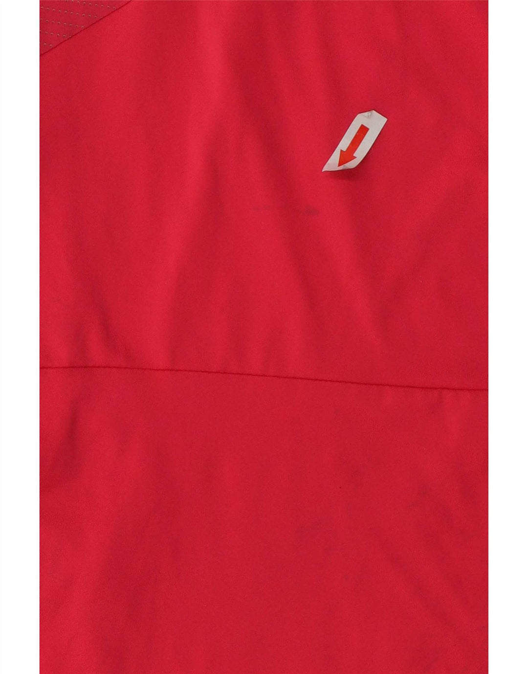 Adidas Womens Climalite T-Shirt Top UK 10 Small Red Polyester