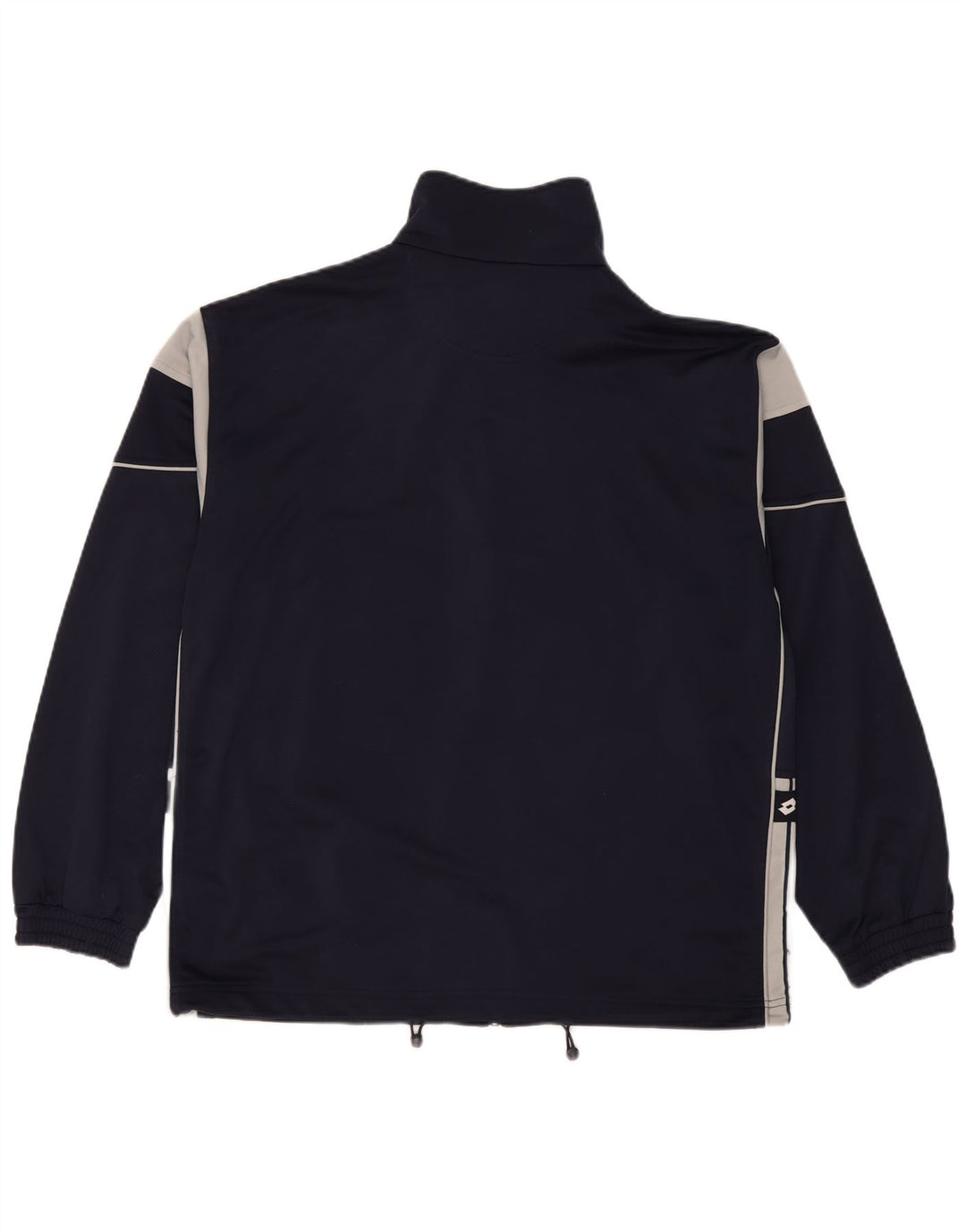 Lotto Mens Tracksuit Top Jacket XL Navy Blue Colourblock Polyester