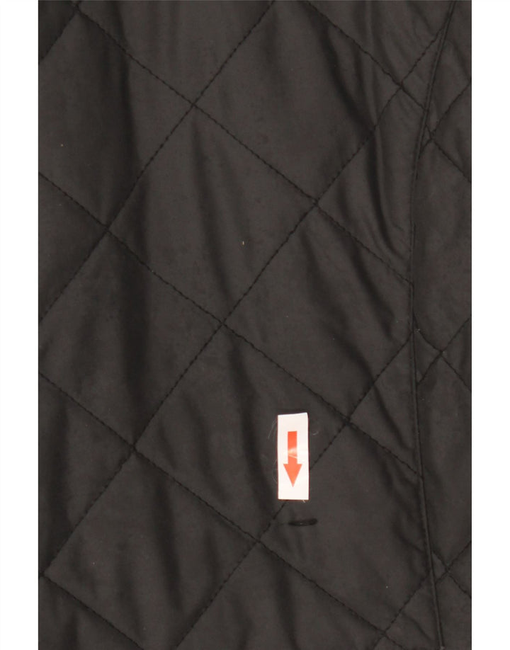Schoffel Womens Oversized Quilted Jacket UK 10 Small  Black Polyester
