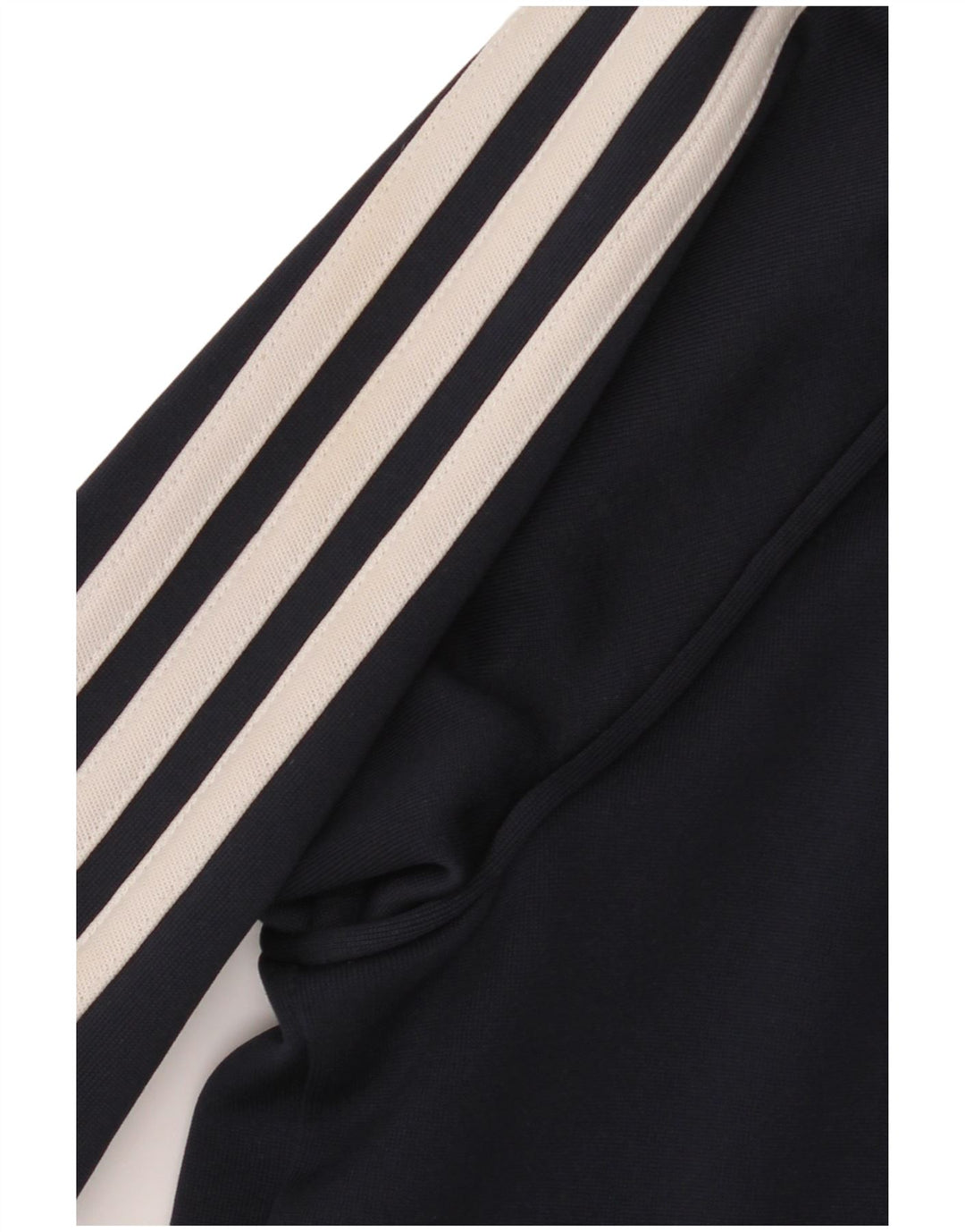 Adidas Mens Tracksuit Top Jacket Large Navy Blue Polyester