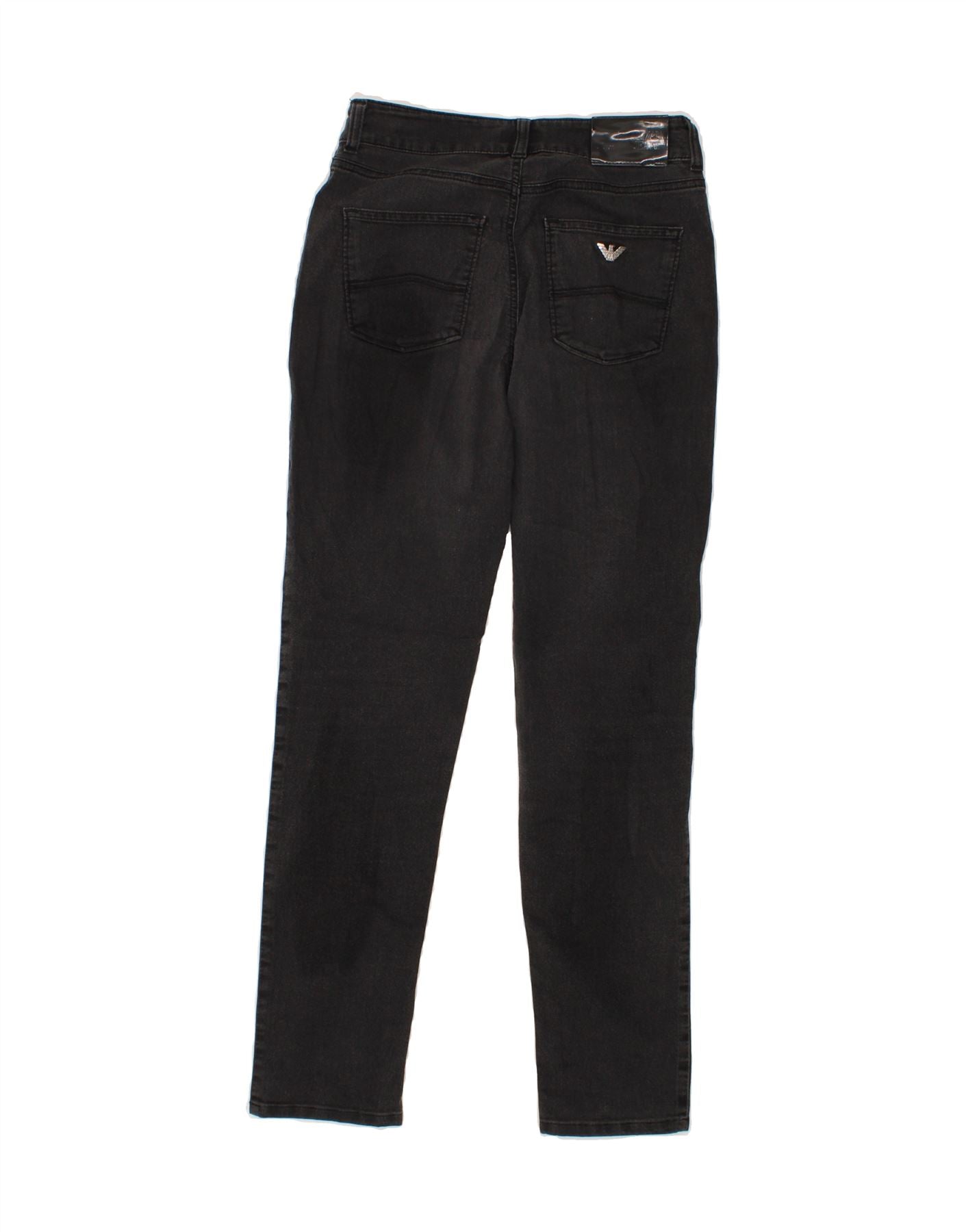ARMANI Womens Slim Jeans W28 L28 Black Cotton – Messina Hembry
