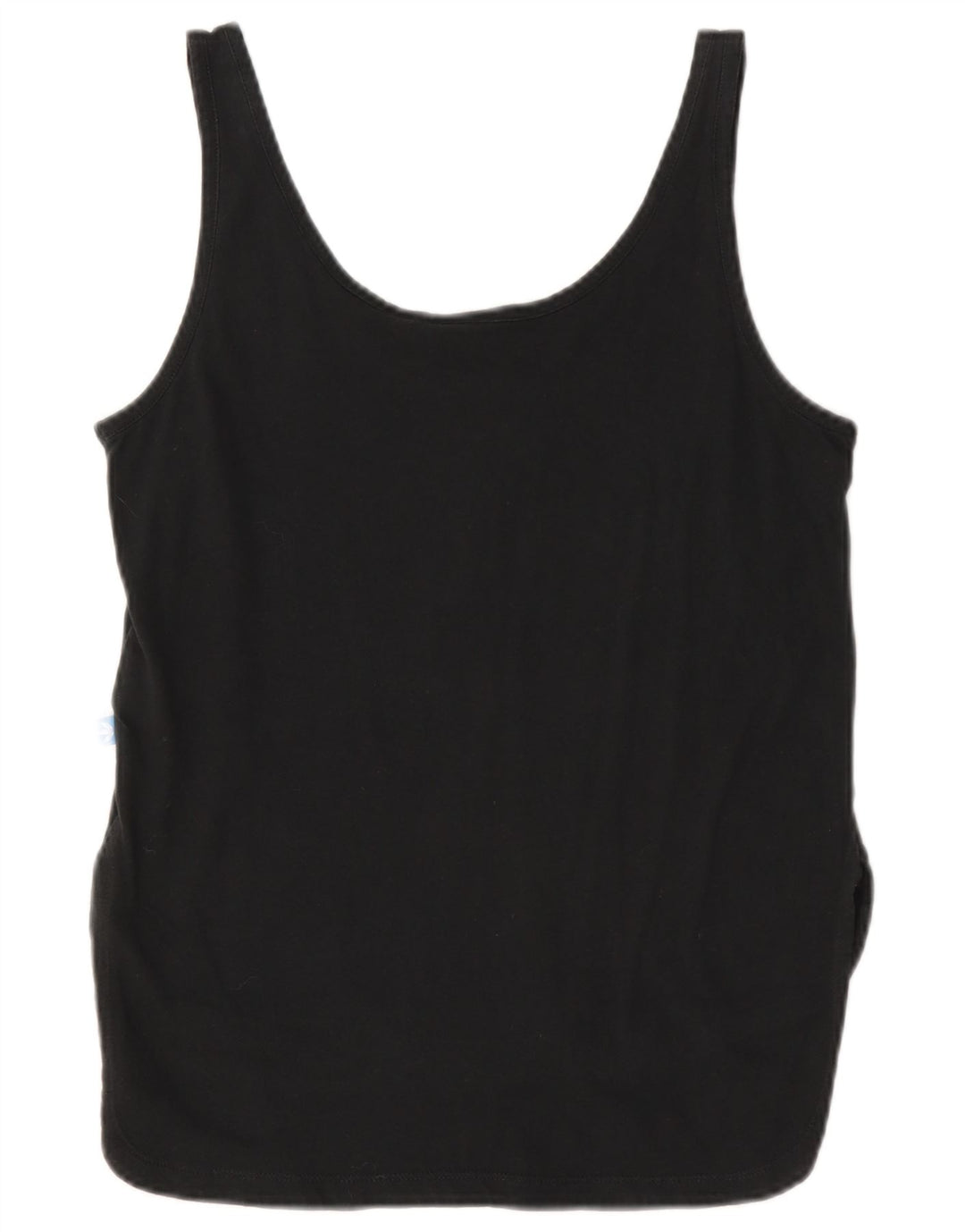Adidas Womens Graphic Vest Top UK 10 Small Black Cotton