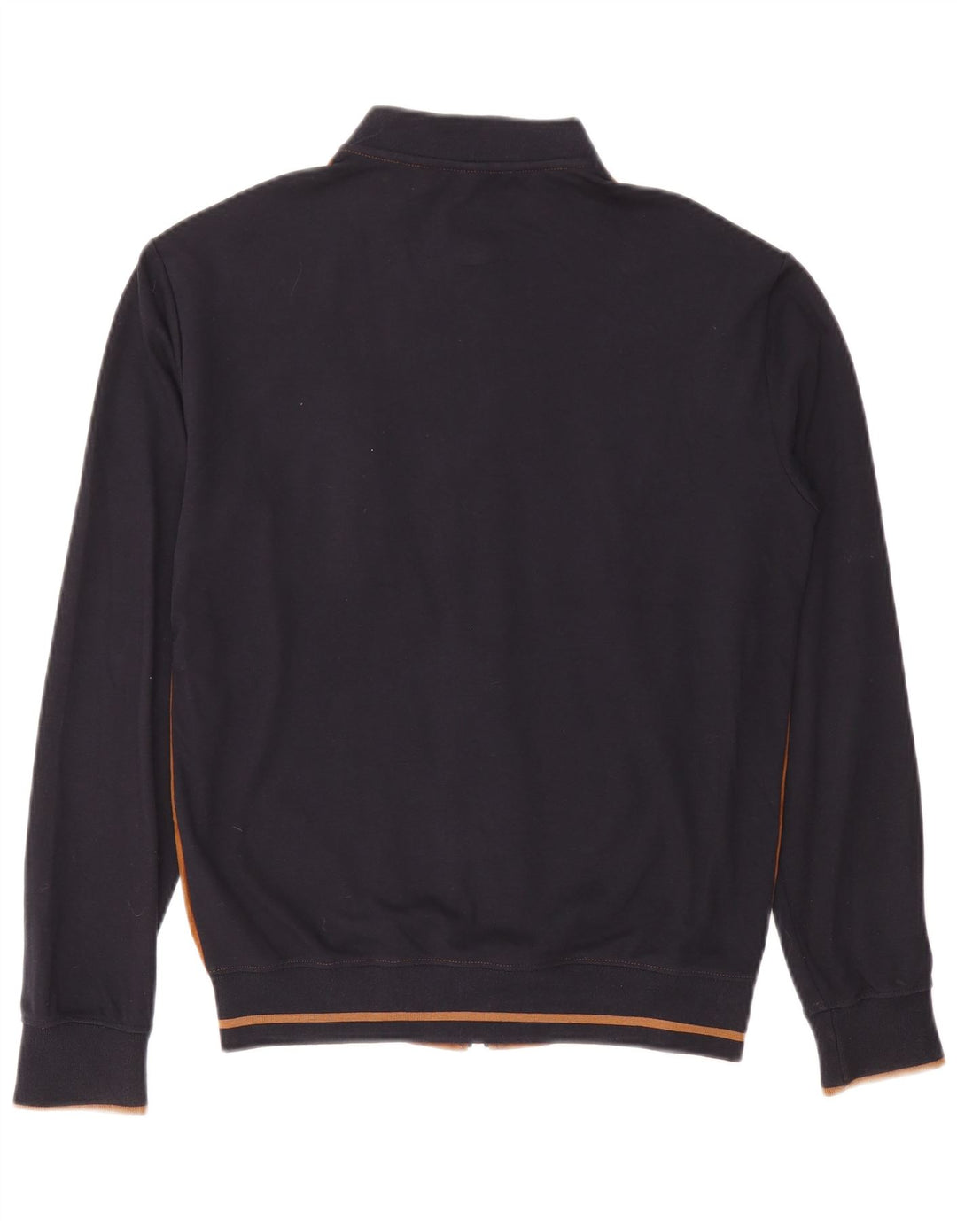Zara Mens Bomber Jacket UK 36 Small Brown Colourblock Cotton