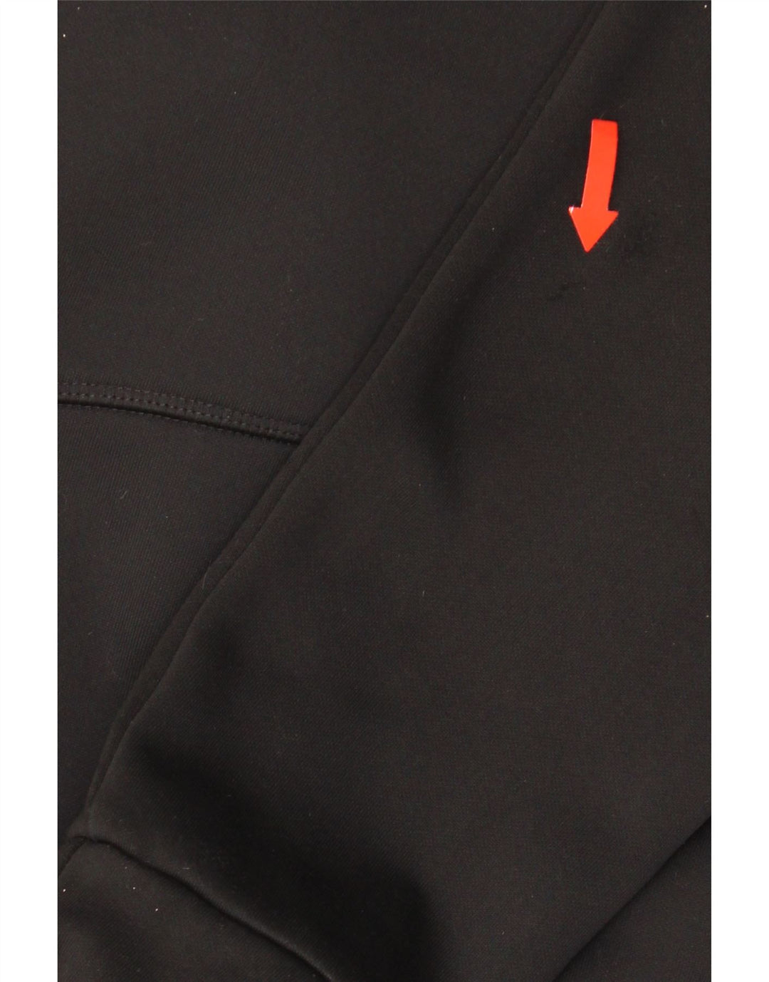 Adidas Mens Zip Hoodie Sweater Small Black Polyester