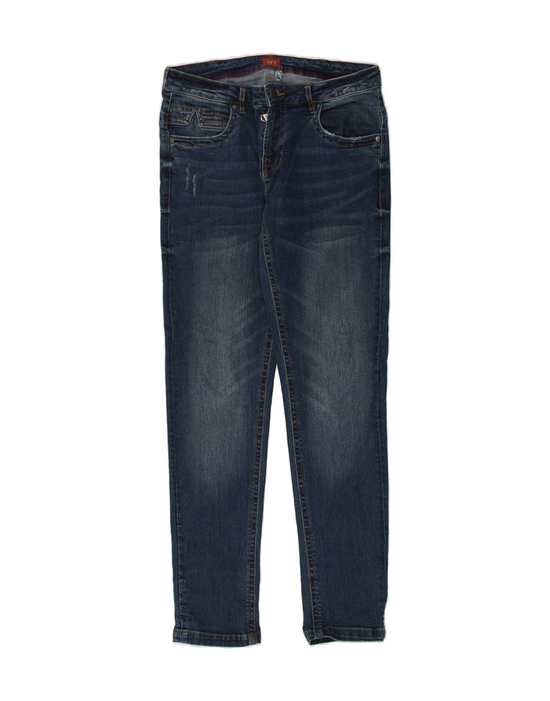 AVIREX Mens Skinny Jeans W32 L32 Blue Cotton | Vintage Avirex | Thrift | Second-Hand Avirex | Used Clothing | Messina Hembry 