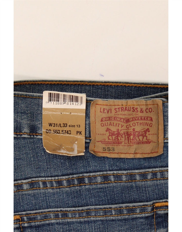 LEVI'S Mens Straight Jeans W31 L33 Blue Cotton Vintage Levi's and Second-Hand Levi's from Messina Hembry 