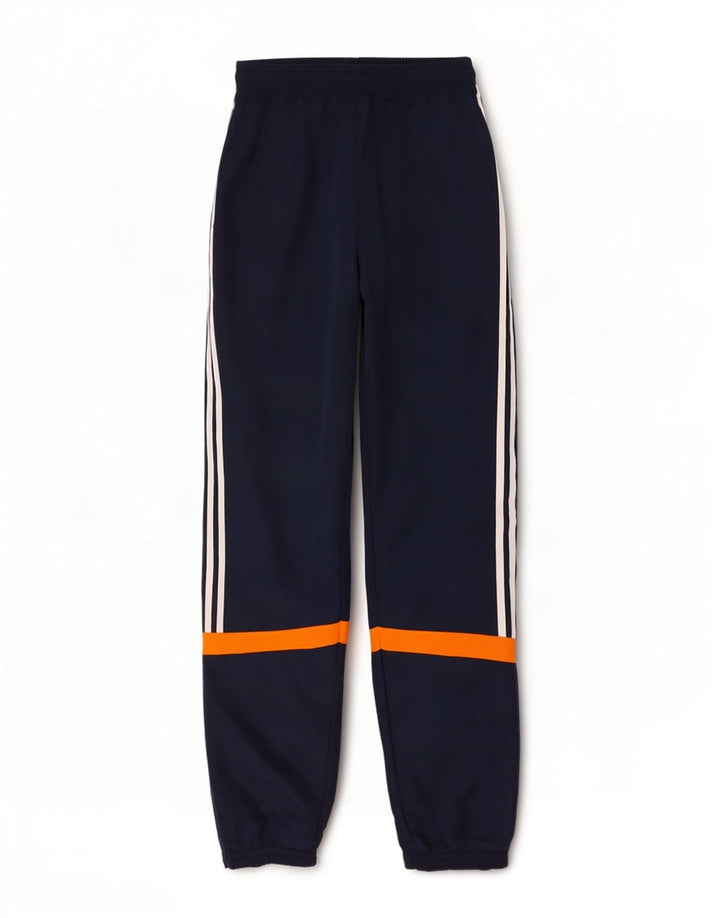 Adidas Mens Tracksuit Trousers Joggers Medium Navy Blue Colourblock