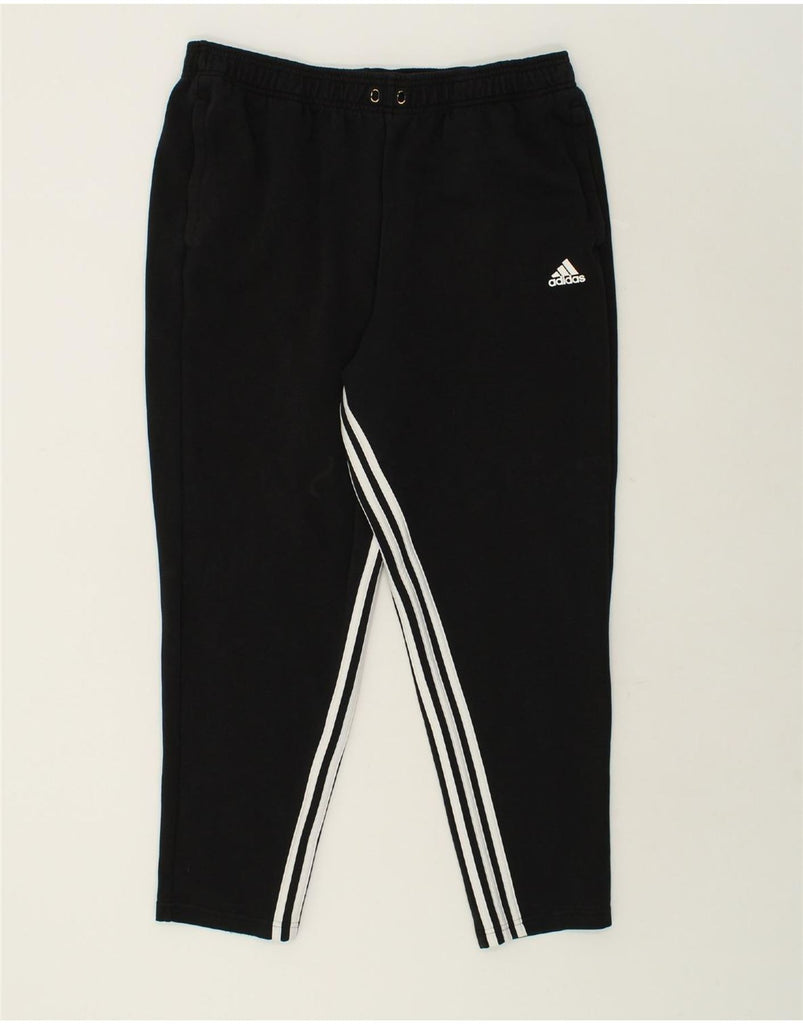 ADIDAS Mens Tracksuit Trousers XL Black Cotton | Vintage Adidas | Thrift | Second-Hand Adidas | Used Clothing | Messina Hembry 