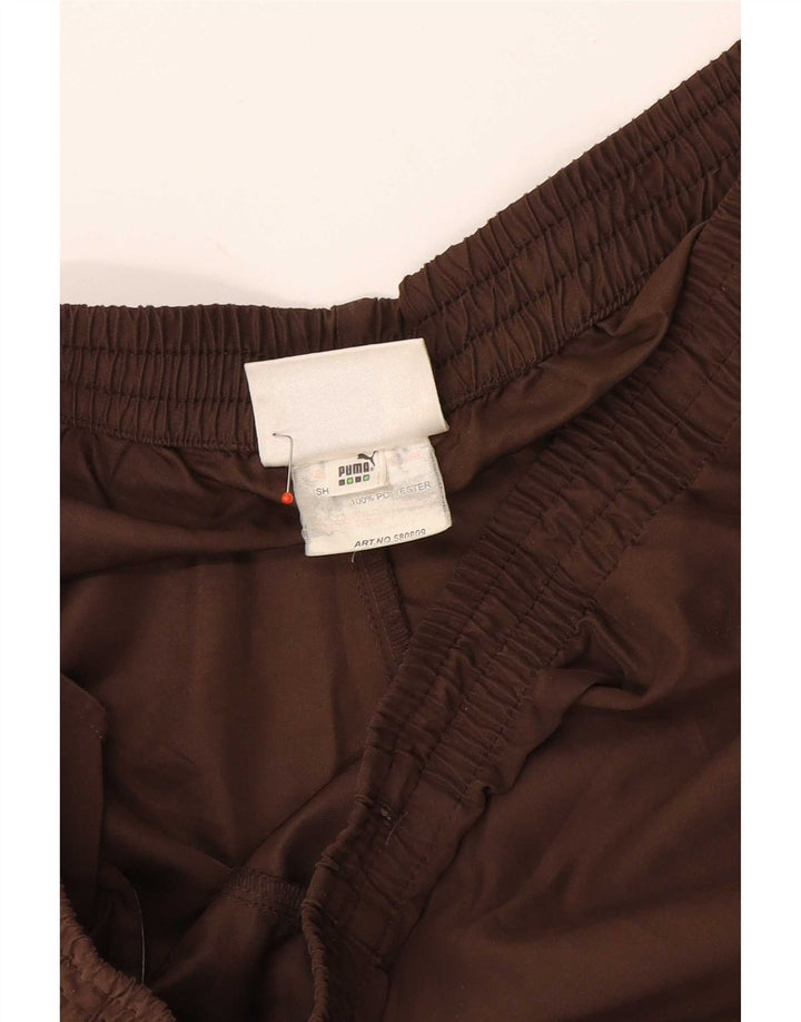 Puma Mens Tracksuit Trousers XL Brown Polyester