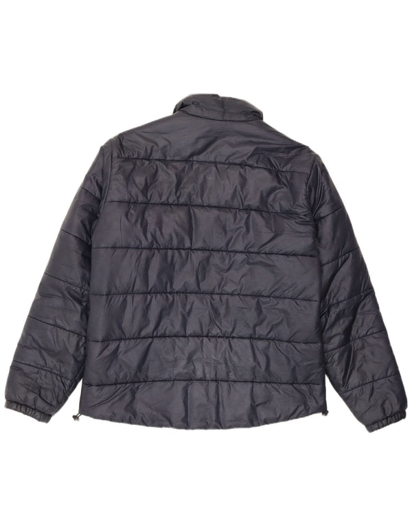 Levi's Mens Padded Jacket UK 38 Medium Navy Blue Polyester