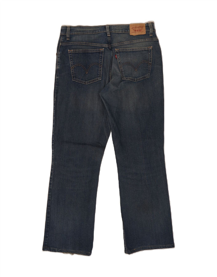 LEVI'S Womens 550 Relaxed Fit Bootcut Jeans US 12 Large W34 L30 Blue Vintage Levi's and Second-Hand Levi's from Messina Hembry 