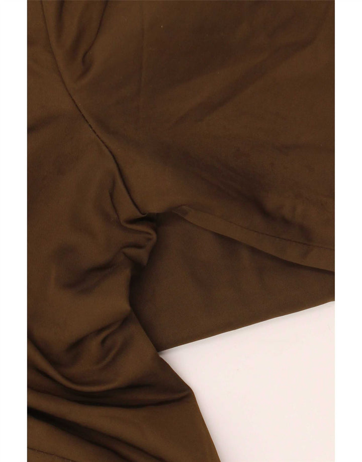 Zara Womens Bomber Jacket UK 16 Large Khaki Polyester