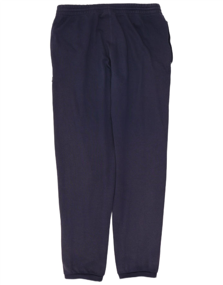 Adidas Mens Tracksuit Trousers Joggers Medium Navy Blue Polyester
