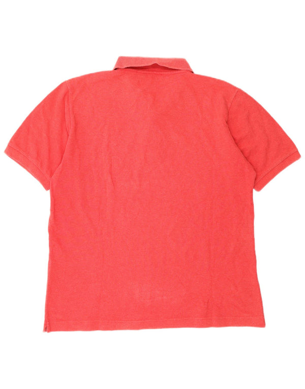 Kappa Mens Polo Shirt Small Red Cotton
