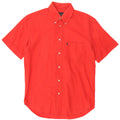Marlboro Classics Mens Short Sleeve Shirt Medium Red Cotton