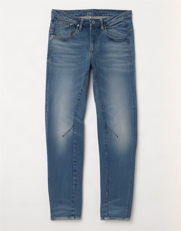 G-Star Womens Banana Slim Jeans W26 L30 Blue Cotton