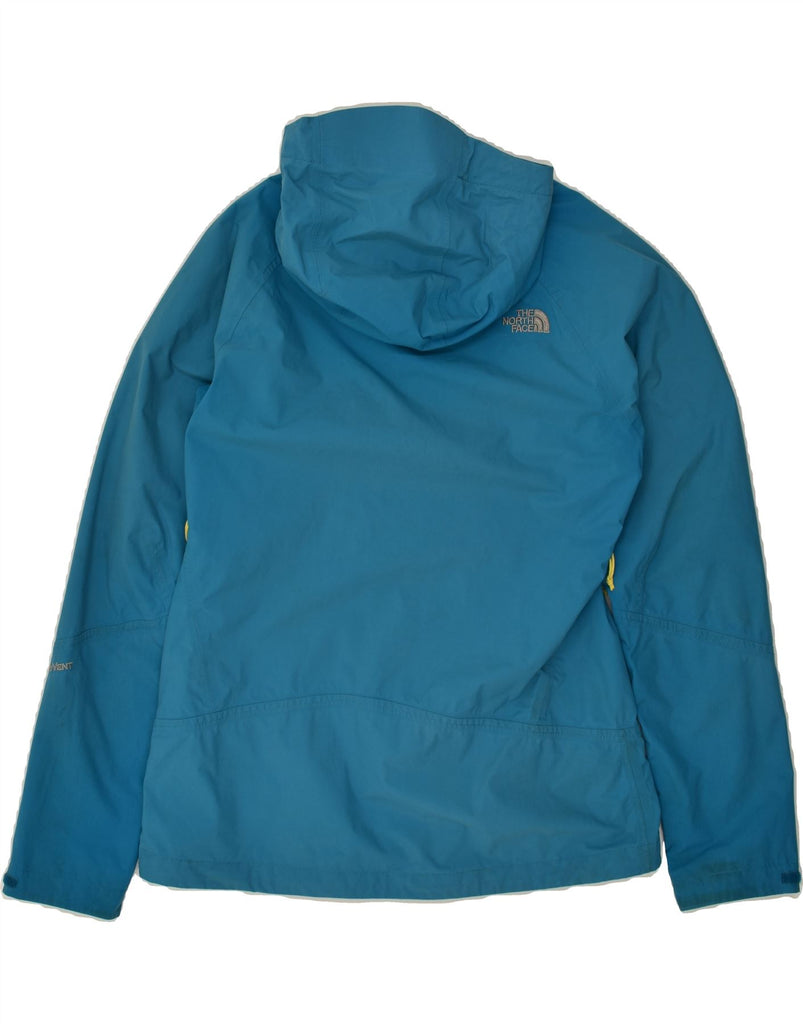 THE NORTH FACE Womens Hooded Rain Jacket UK 14 Medium Blue Nylon | Vintage The North Face | Thrift | Second-Hand The North Face | Used Clothing | Messina Hembry 