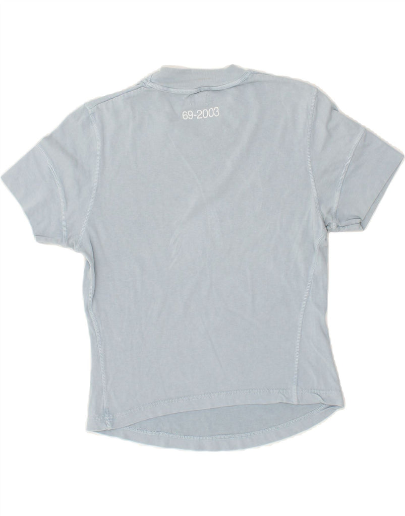 LEVI'S Girls T-Shirt Top 10-11 Years Medium Blue Cotton Vintage Levi's and Second-Hand Levi's from Messina Hembry 