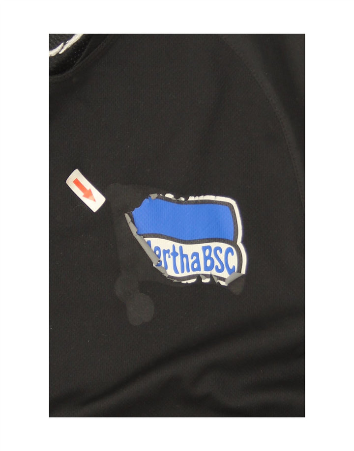 Nike Mens Dri Fit Graphic T-Shirt Top Medium Black Colourblock Polyester
