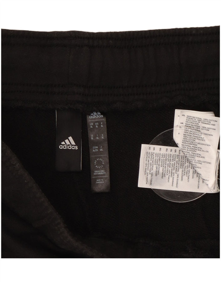 ADIDAS Mens Graphic Sport Shorts XL Black Cotton
