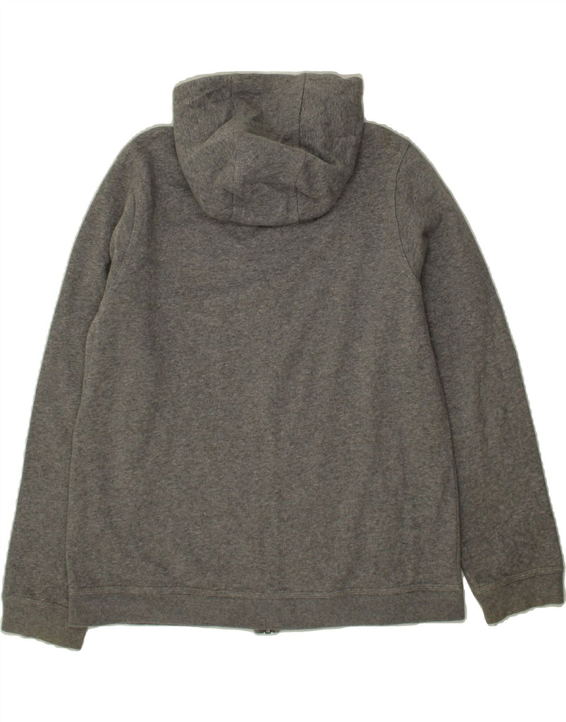 NIKE Boys Zip Hoodie Sweater 13-14 Years XL Grey Cotton Vintage Nike and Second-Hand Nike from Messina Hembry 