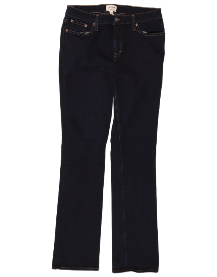 J. Crew Womens Bootcut Jeans W28 L32 Navy Blue Cotton