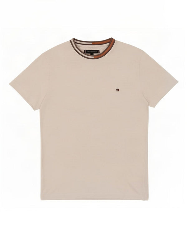 Tommy Hilfiger Mens T-Shirt Top Small White Cotton