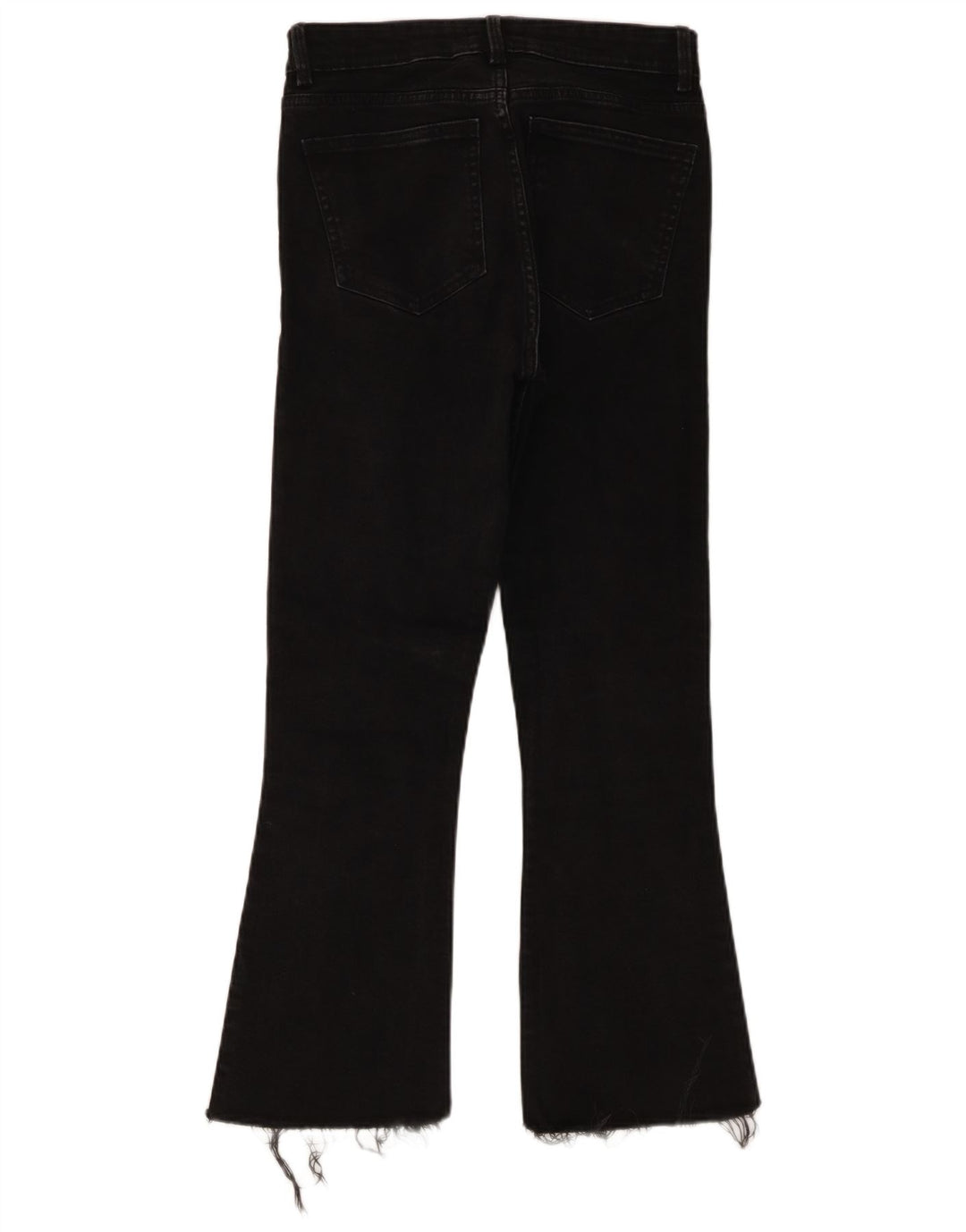 Zara Womens Bootcut Jeans EU 38 Small W28 L27 Black