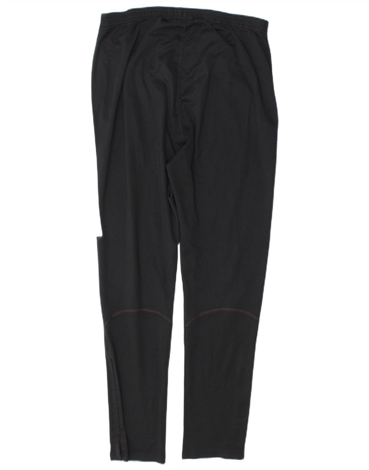 Nike Mens Dri Fit Tracksuit Trousers Medium  Black Colourblock Polyester