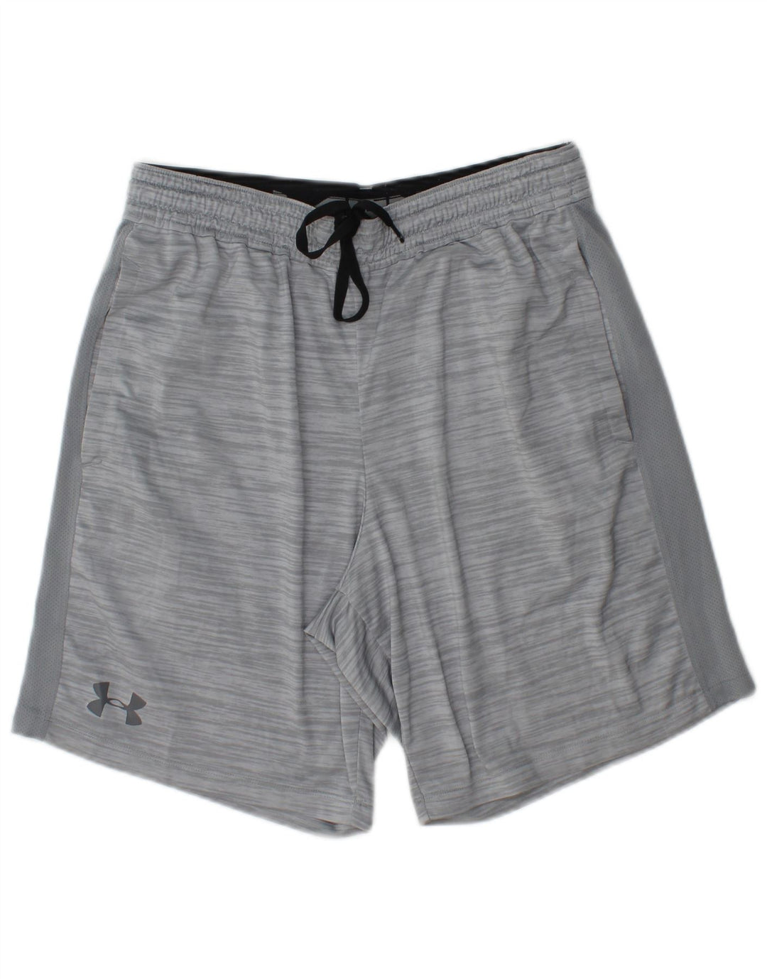 Under Armour Mens Heat Gear Sport Shorts Medium  Grey Flecked