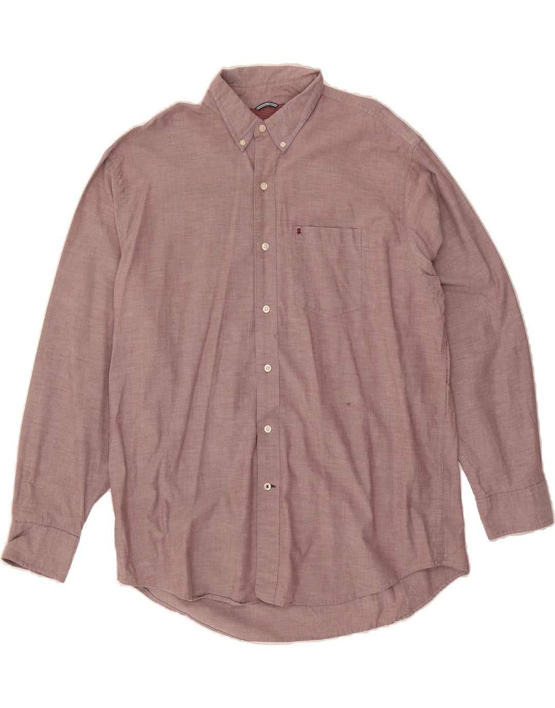 IZOD Mens Relaxed Classics Shirt XL Red Cotton Vintage Izod and Second-Hand Izod from Messina Hembry 