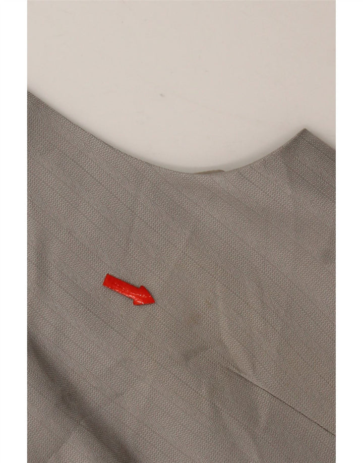 San Remo Mens Waistcoat Medium Grey Pinstripe