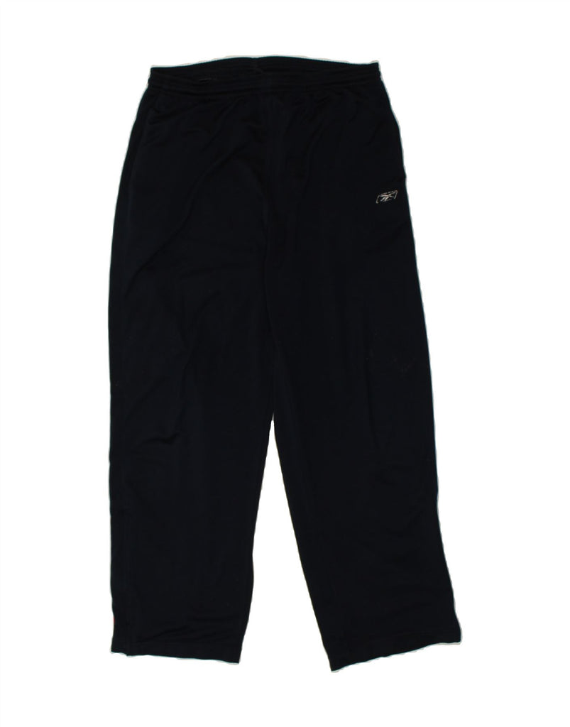 REEBOK Mens Tracksuit Trousers Medium Navy Blue Polyester Vintage Reebok and Second-Hand Reebok from Messina Hembry 