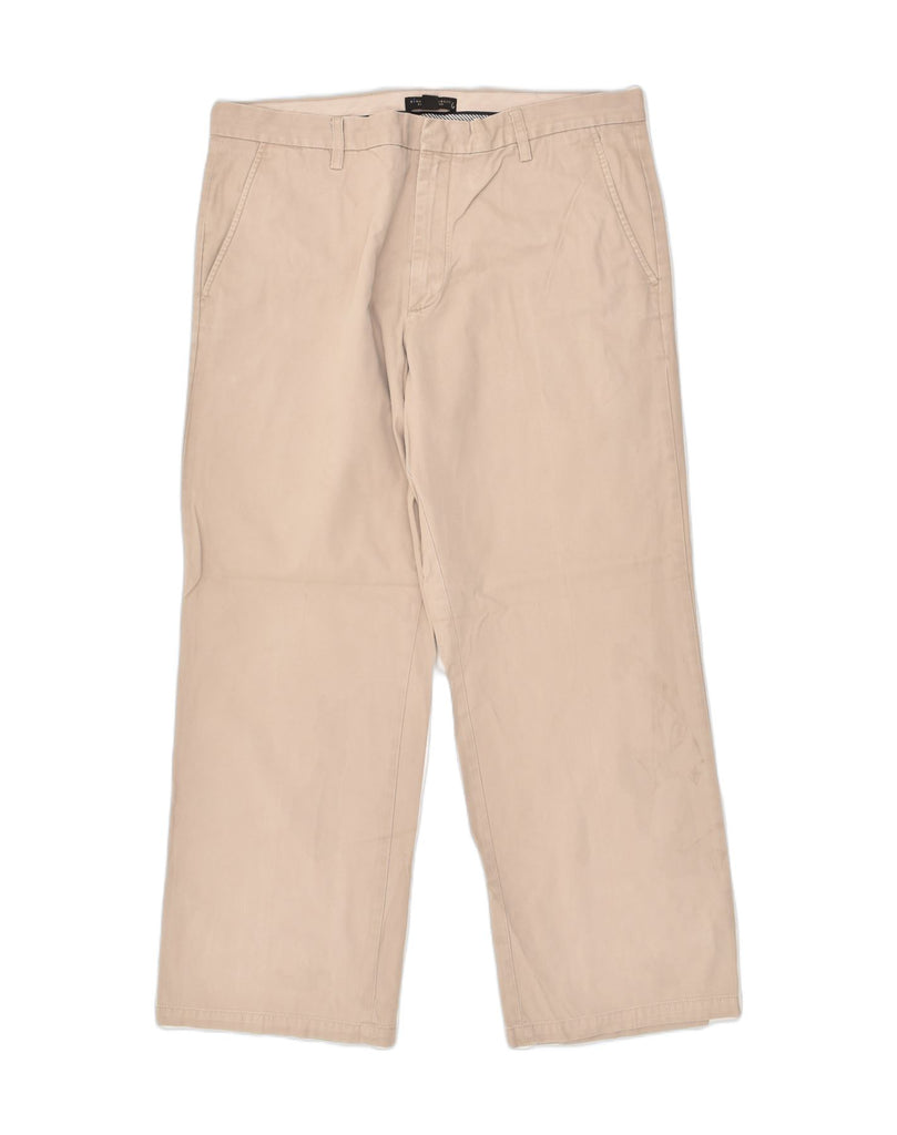 BANANA REPUBLIC Mens Dawson Straight Chino Trousers W36 L30 Beige | Vintage Banana Republic | Thrift | Second-Hand Banana Republic | Used Clothing | Messina Hembry 