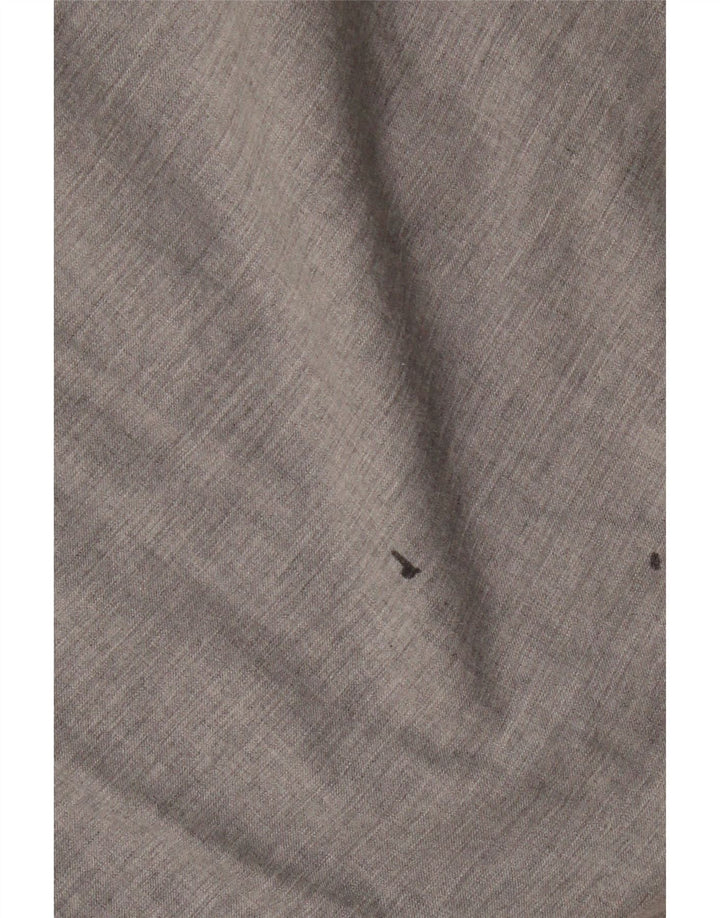 BURBERRY Mens BRIT Shirt Medium Grey Cotton