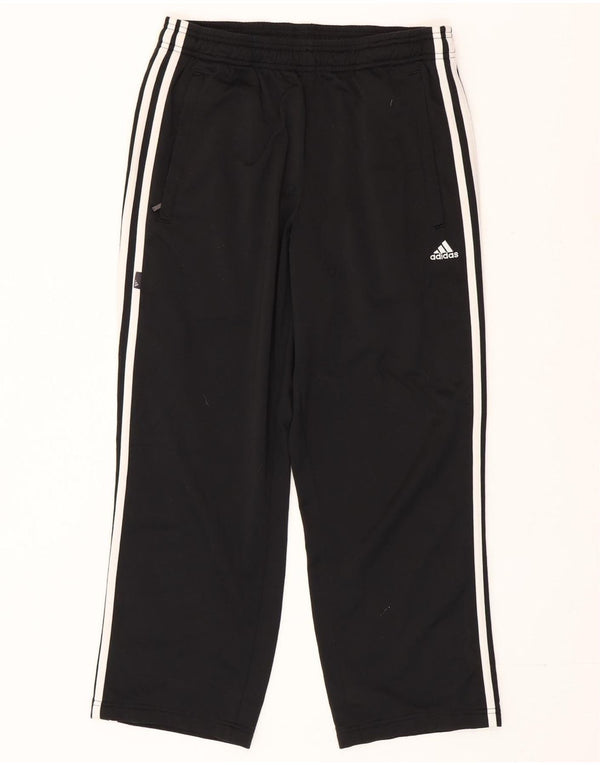 Adidas Mens Tracksuit Trousers Small  Black Polyester