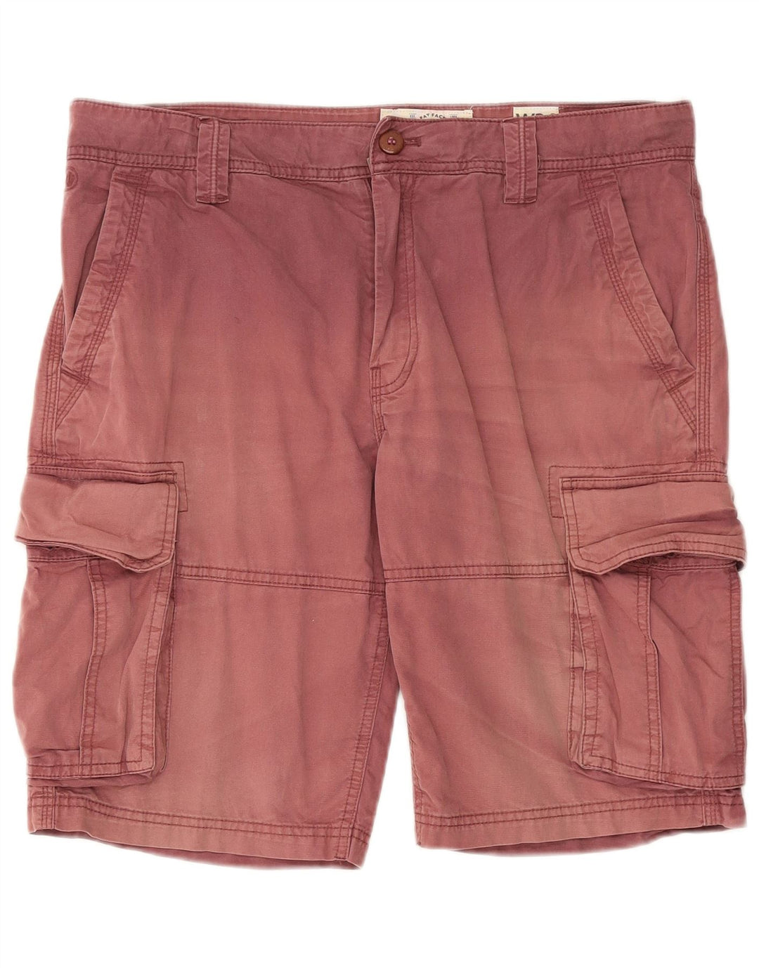 Fat Face Mens Cargo Shorts W34 Large Red Cotton