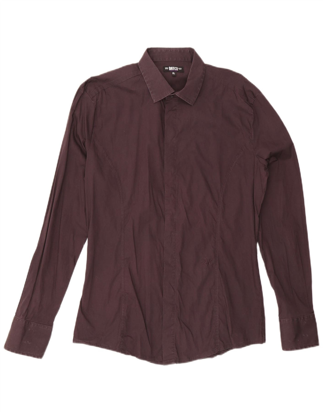 Datch Mens Shirt XL Brown Cotton