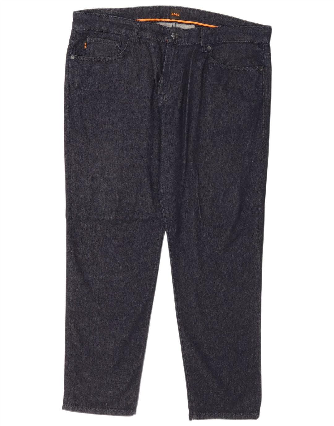 Hugo Boss Mens Slim Jeans W38 L32 Navy Blue Cotton