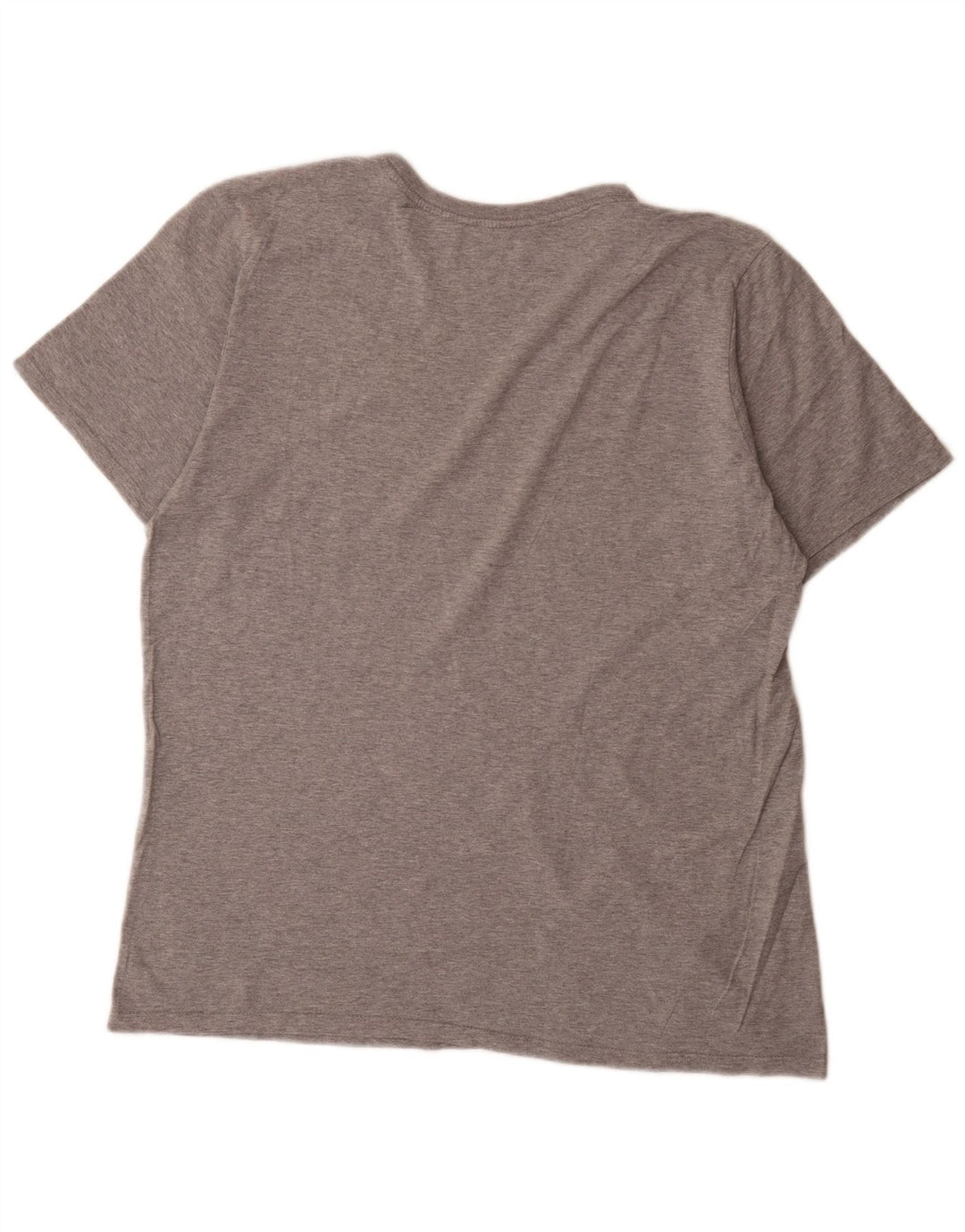 Nike Mens Athletic Cut Graphic T-Shirt Top Large Grey Flecked