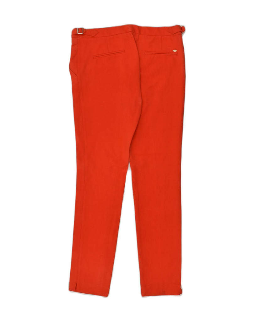 MASSIMO DUTTI Womens Slim Chino Trousers W34 L30 Orange | Vintage Massimo Dutti | Thrift | Second-Hand Massimo Dutti | Used Clothing | Messina Hembry 