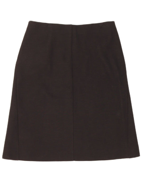 Cos Womens A-Line Skirt Small W29 Black Viscose