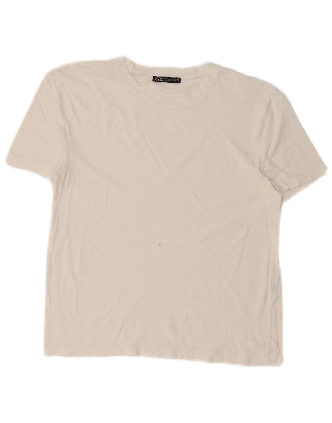 Zara Womens T-Shirt Top UK 10 Small White