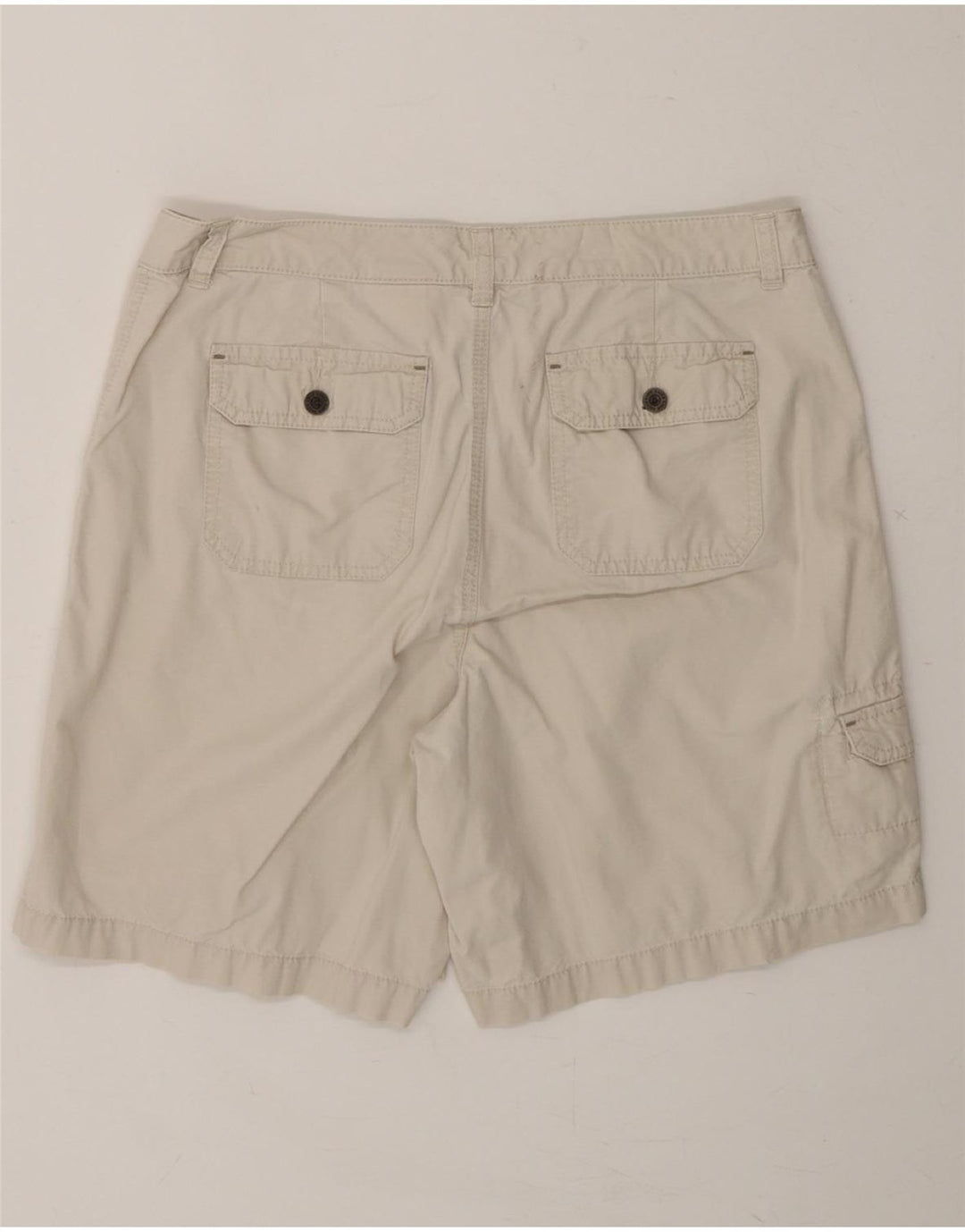 EDDIE BAUER Womens Cargo Shorts US 10 Large W32 Grey Cotton Vintage Eddie Bauer and Second-Hand Eddie Bauer from Messina Hembry 