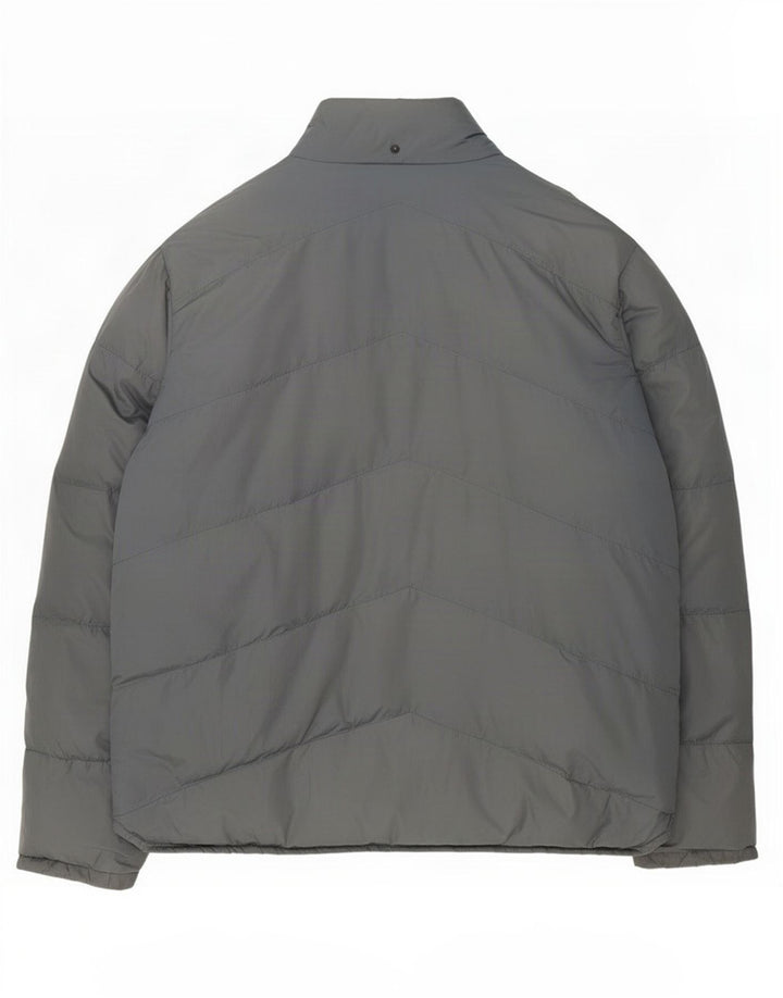 Fila Mens Padded Jacket UK 42 XL Grey Polyamide
