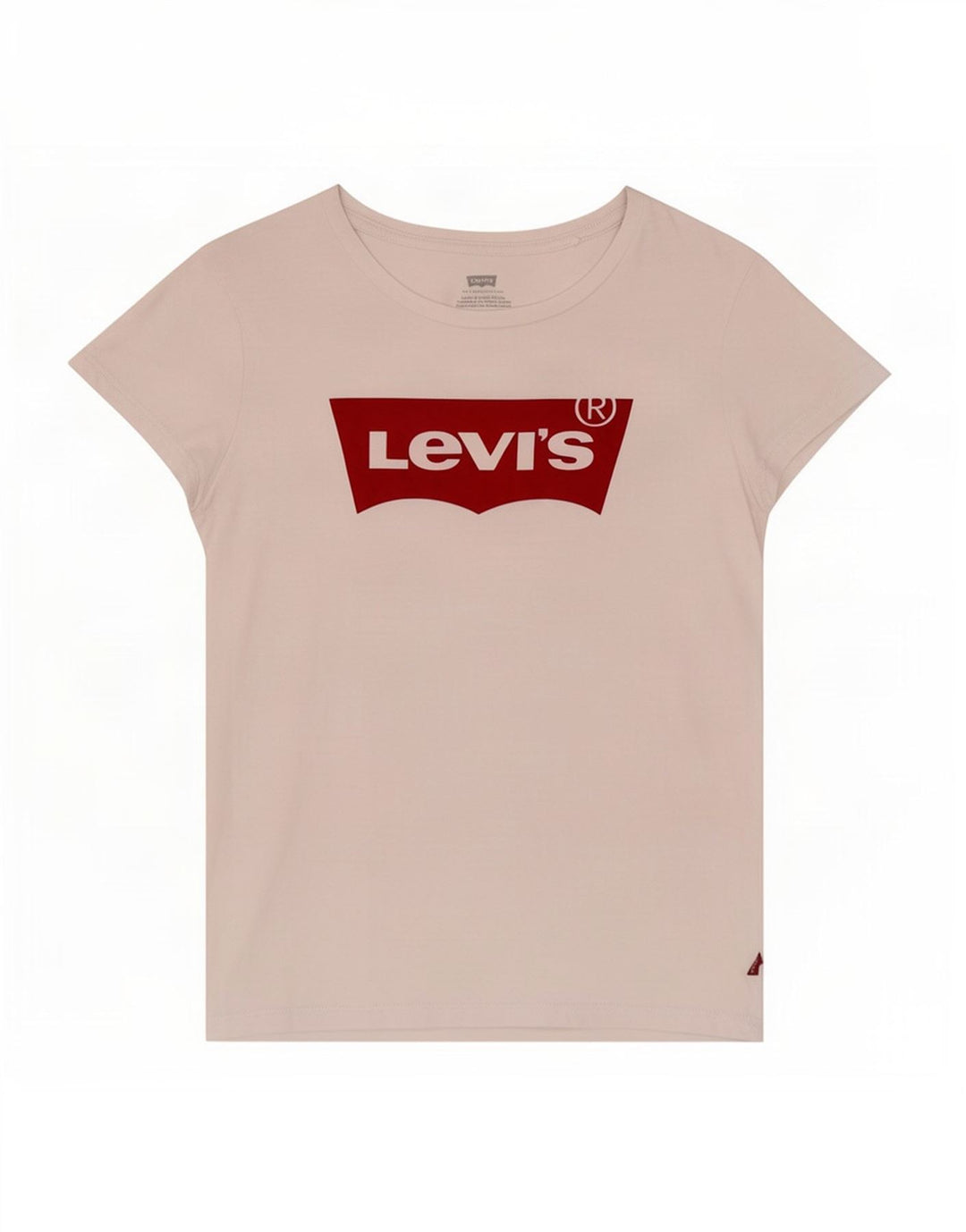 Levi's Womens Graphic T-Shirt Top UK 12 Medium White