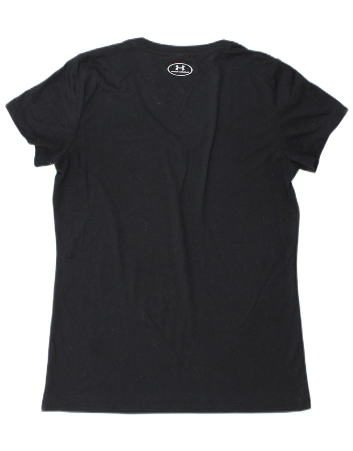 Under Armour Womens T-Shirt Top UK 8 Small Black